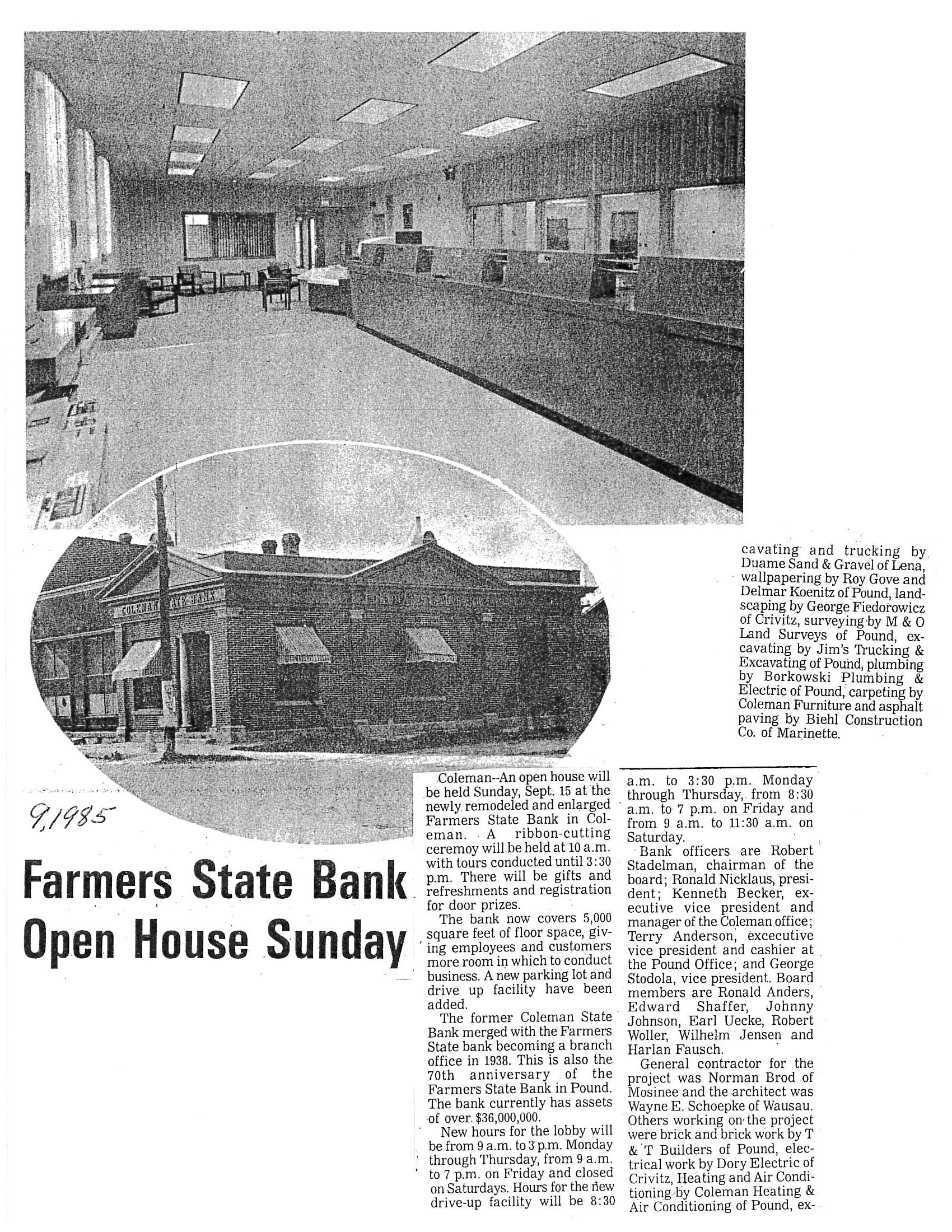 Photo Gallery Village Of Coleman